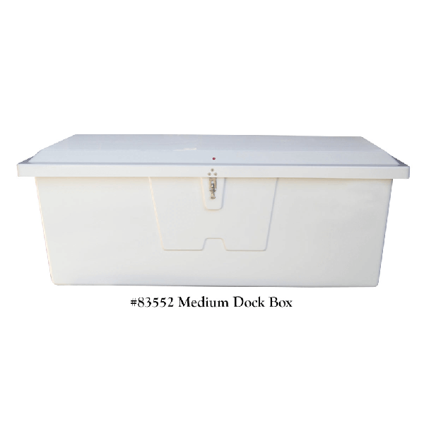 Medium Fiberglass Dock Box Dock Storage BHUSA