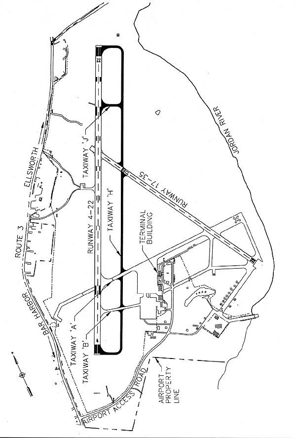 Expanded Airport Layout Map