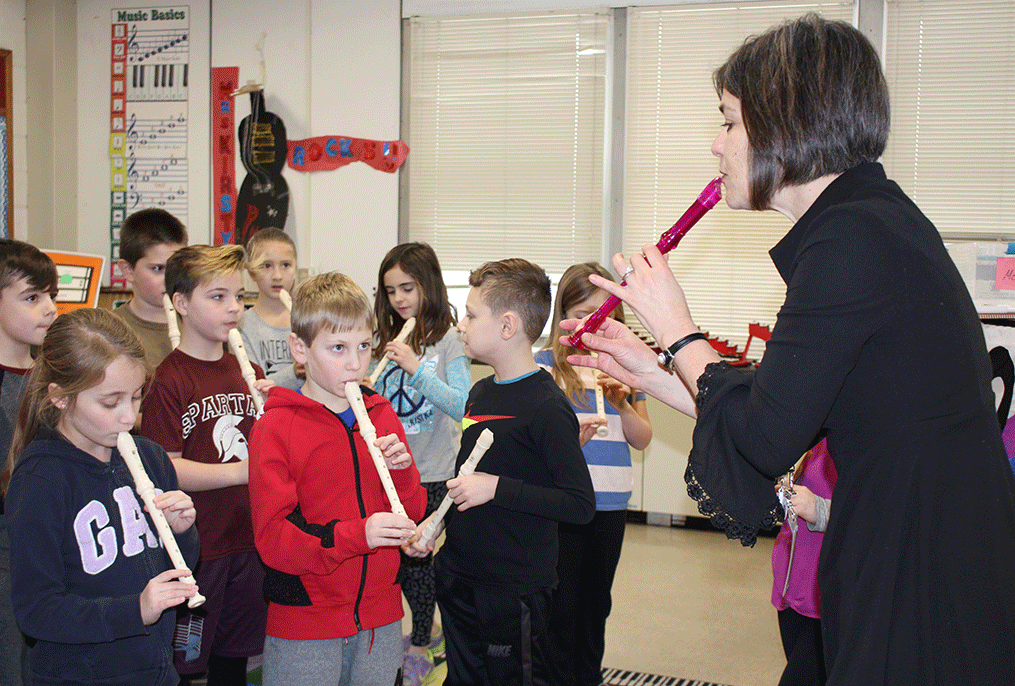 Friends of Music Purchases Recorders for EVERY 3rd Grader Burnt Hills
