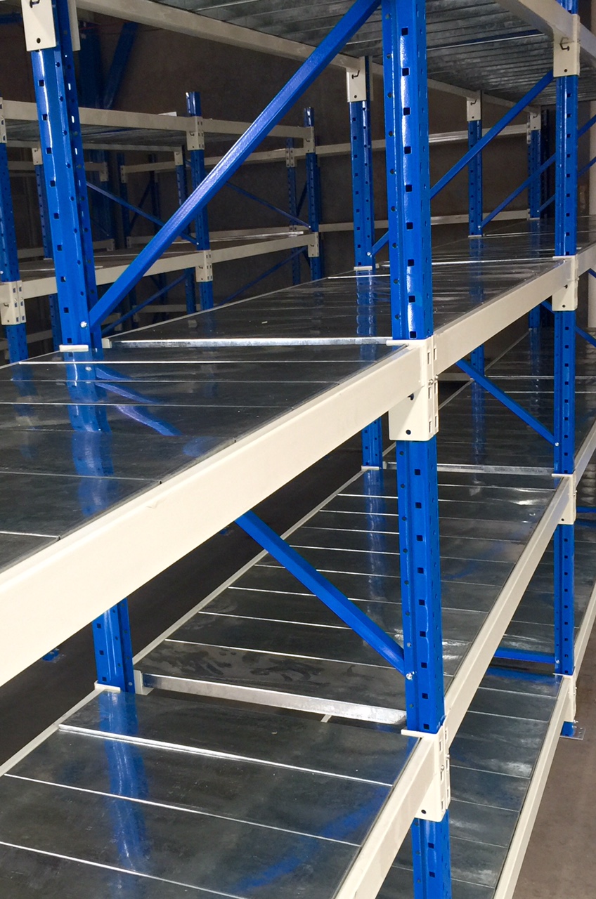 Modular Racking / Long Span Shelving Rack BHD Storage Solutions PTY LTD