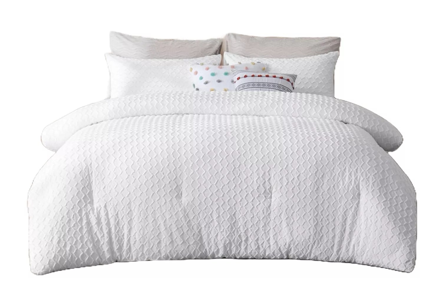 Suniya Jacquard &amp; Tufted Comforter Set