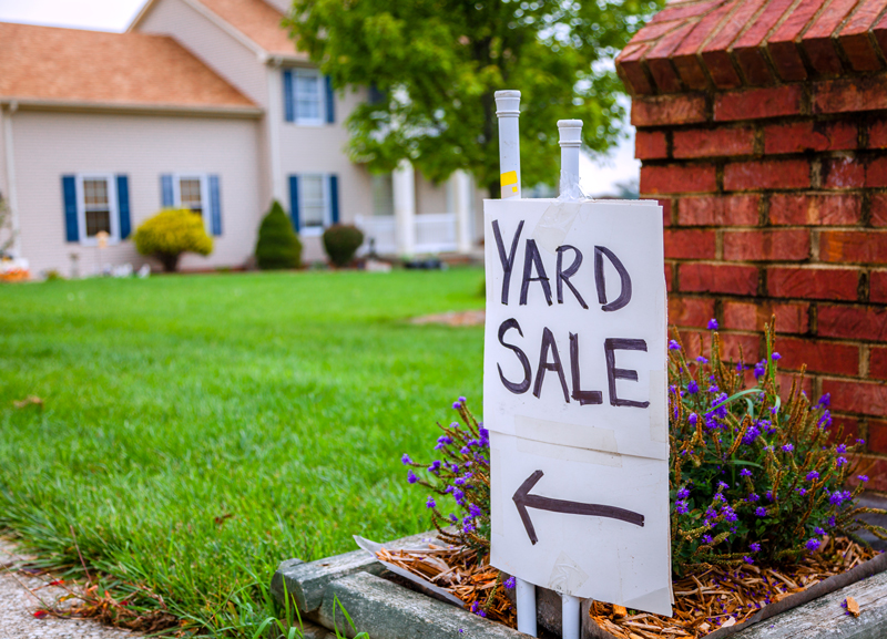 A Charitable Twist to Your Next Yard Sale Better Homes and Gardens
