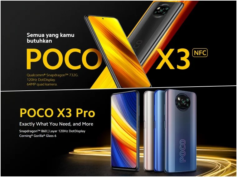 √ Perbandingan Poco X3 NFC Vs Poco X3 Pro (Spek dan Fitur)