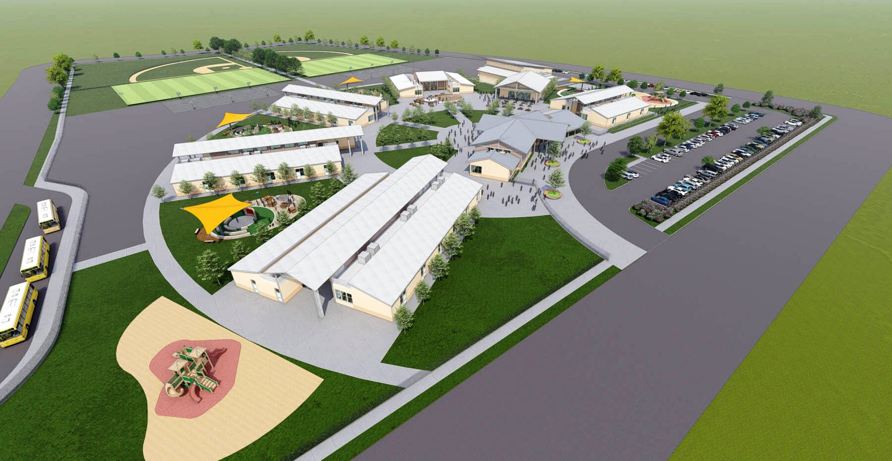 New Northlake TK8 Campus in North Highlands, CA (Twin Rivers Unified