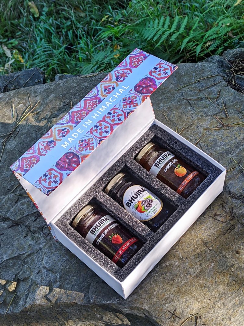 Jam Gift Set Pack of 3 Bottles Bhuira Jams