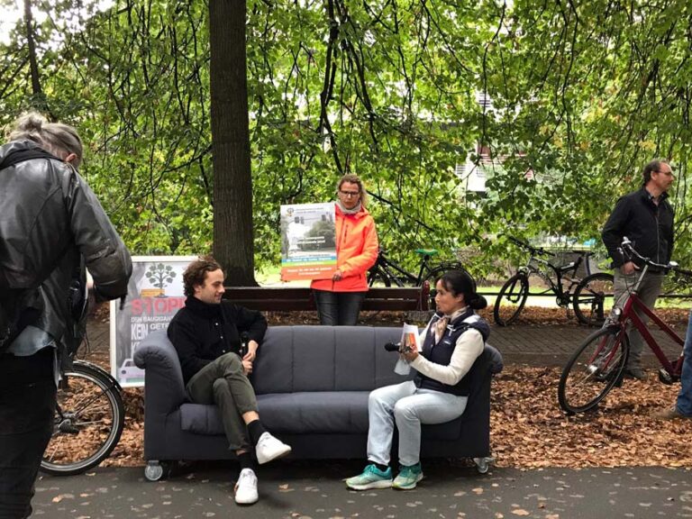 Bi B51 Telgte auch auf der KlimakrisenCouch in Münster mit Fragen an