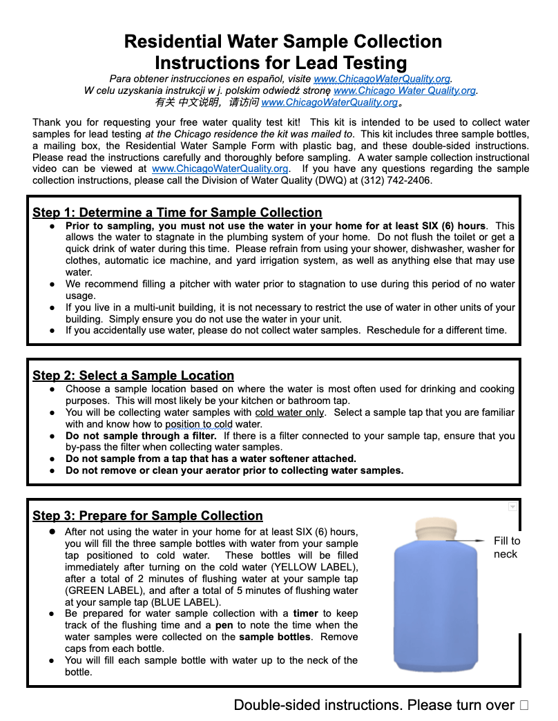 Keeping household water quality safe The Behavioural Insights Team