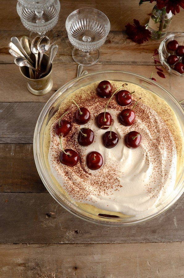 Black Forest Tiramisu Bibbyskitchen dessert recipes