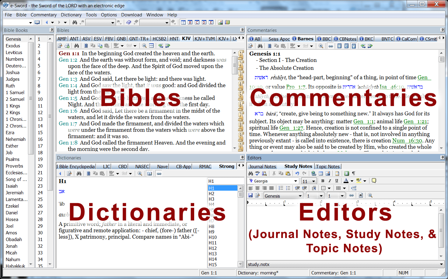 How to get started with eSword