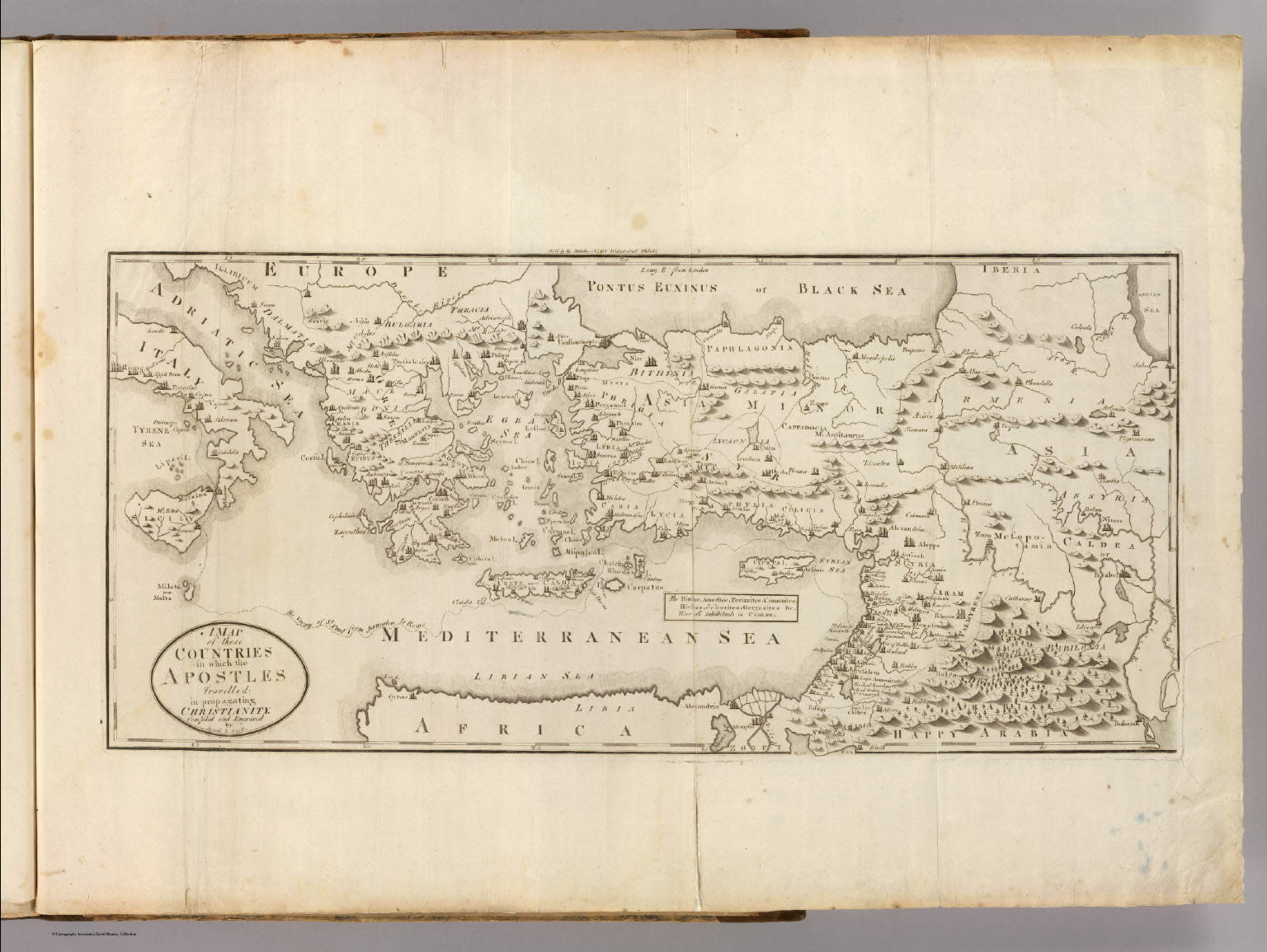 Ancient Maps of Turkey Etsy