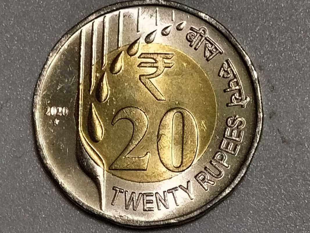 20 rupees coin 2020 BidCurios