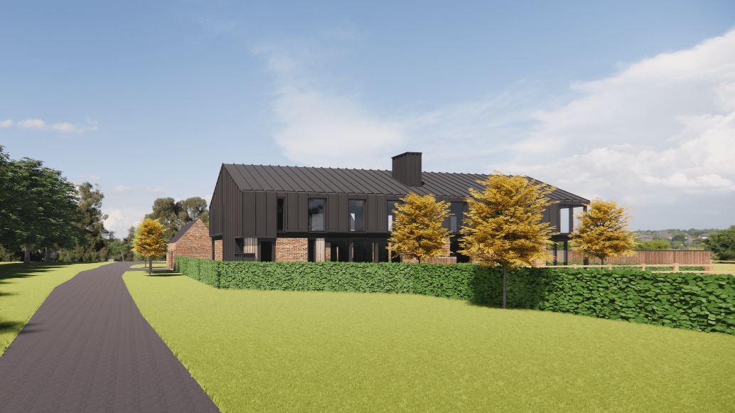 Replacement dwelling, Windmill Lane, Ashbourne, Bi Design Architecture