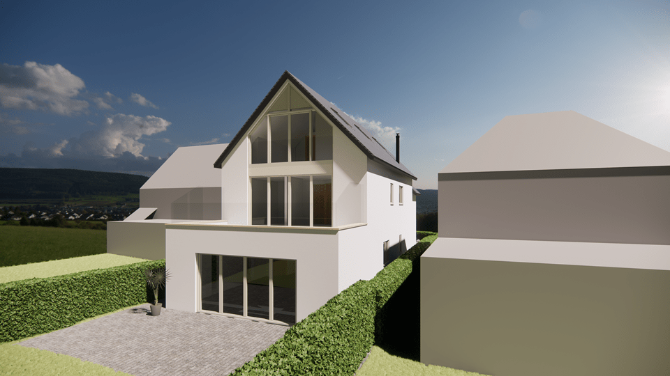 Replacement dwelling, Windmill Lane, Ashbourne, Bi Design Architecture