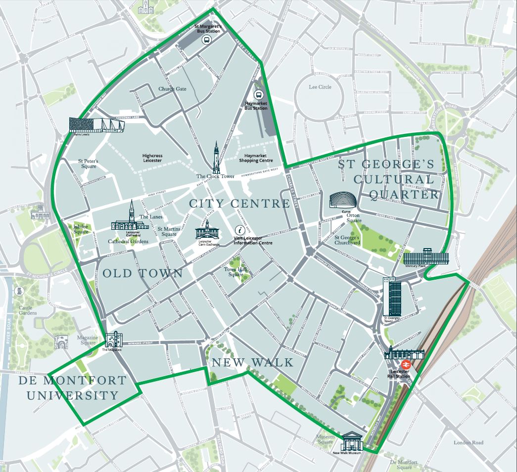 Leicester City Centre Postcode