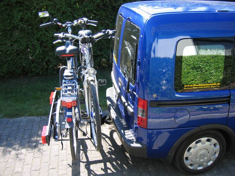 Fahrradträger für Anhängerkupplung