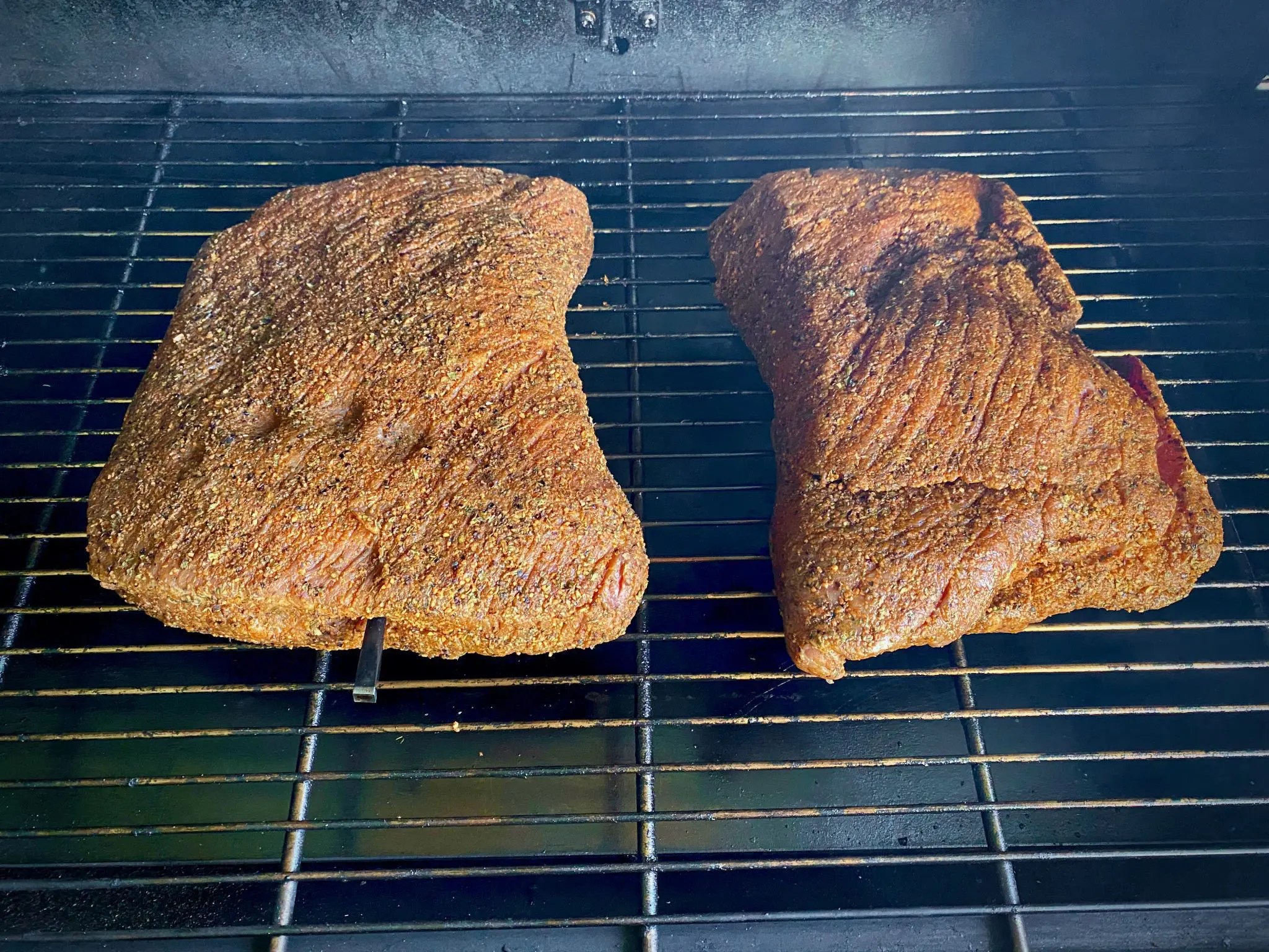 Beef Brisket Rinderbrust aus dem Smoker Big J's BBQ