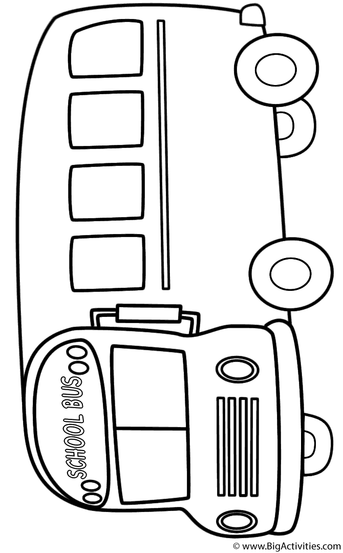 Color Me Double Decker Bus Transportation Coloring Pages.