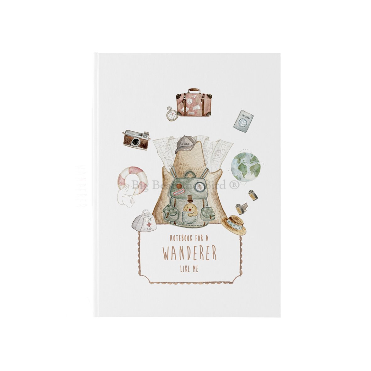 Notebook for a Wanderer Like Me Big Bear and Bird Shop