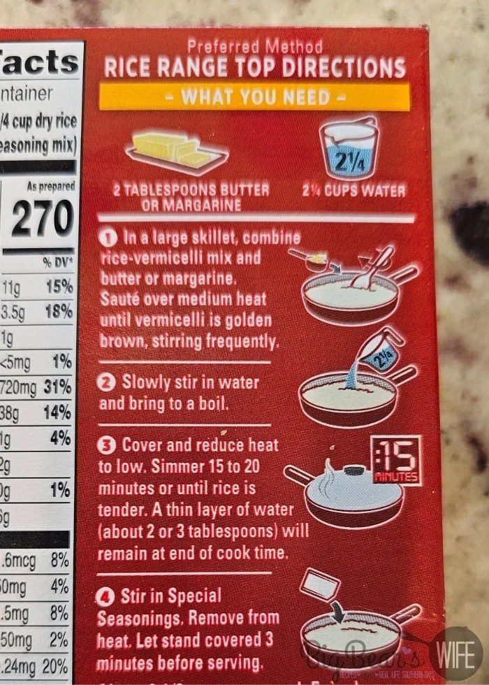 Cheesy Chicken Rice a Roni Casserole Big Bear's Wife