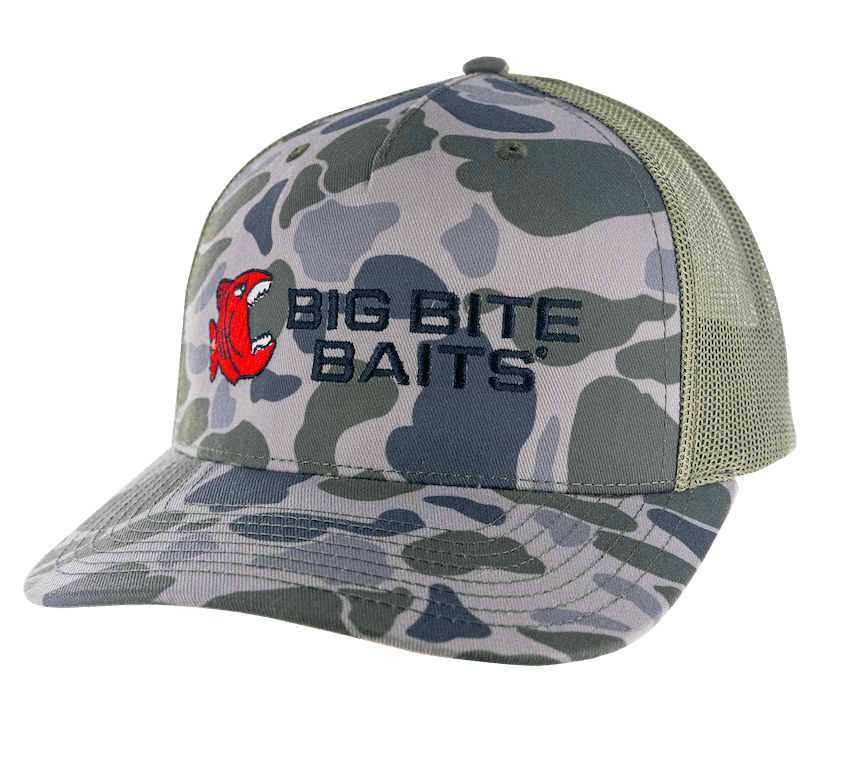 Big Bite Bottomland Camo Hat Big Bite Baits