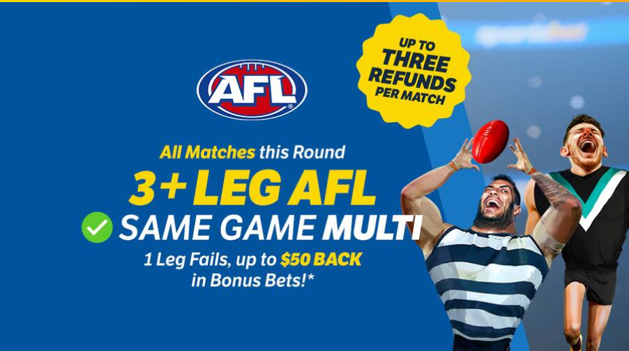 AFL Round 21 Same Game Multi Bet Offer at Sportsbet!