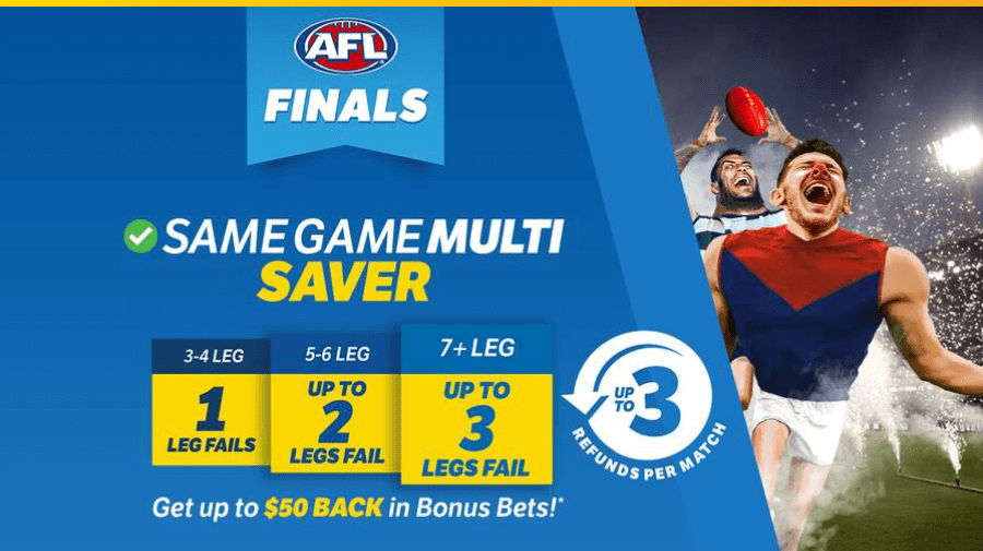 AFL Semi Finals Same Game Multi Saver Bet Offer at Sportsbet