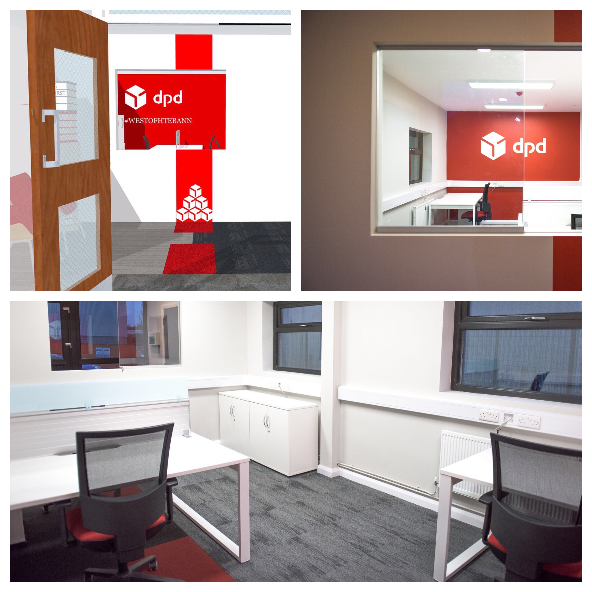 The DPD Office Big Box Office interiors Design without limits