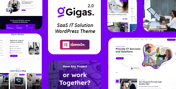 Gigas – SaaS WordPress Theme for Software Startups & App Landing Pages Gigas – SaaS WordPress Theme for Software Startups & App Landing Pages