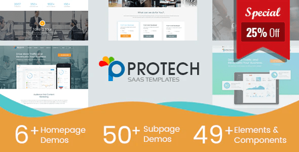 Protech SaaS – SaaS, Software & WebApp Template Protech SaaS – SaaS, Software & WebApp Template