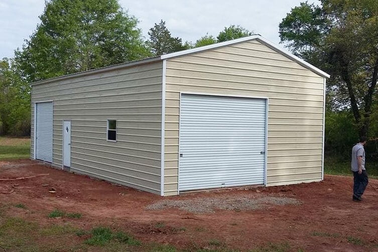 Metal Garages and Prefab buildings Delivered and Installed
