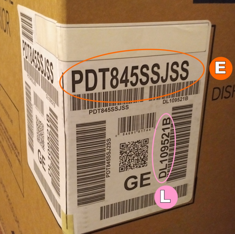 Appliances Where to Find Serial Numbers