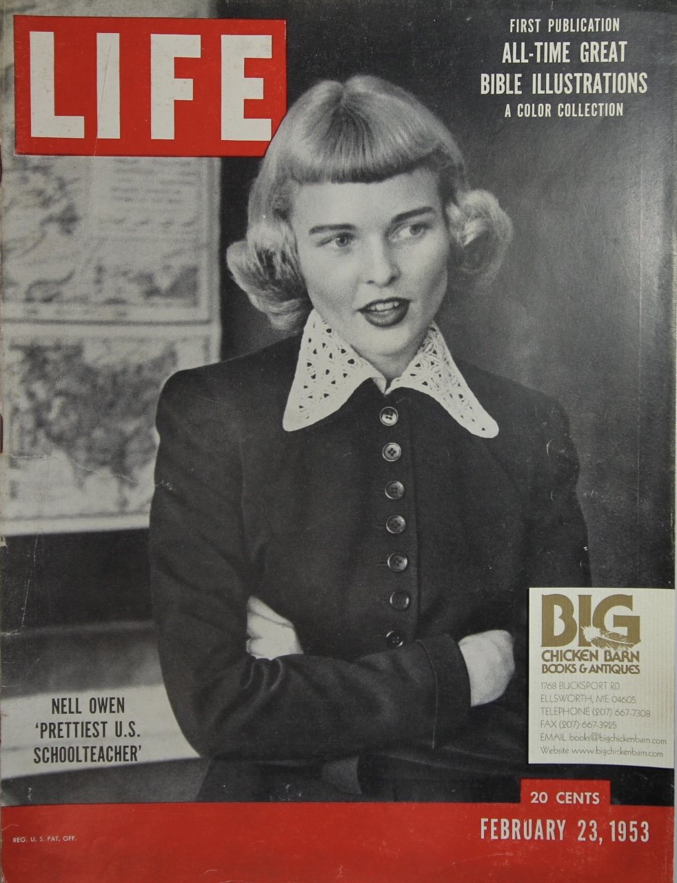 February 23, 1953 Big Chicken Barn