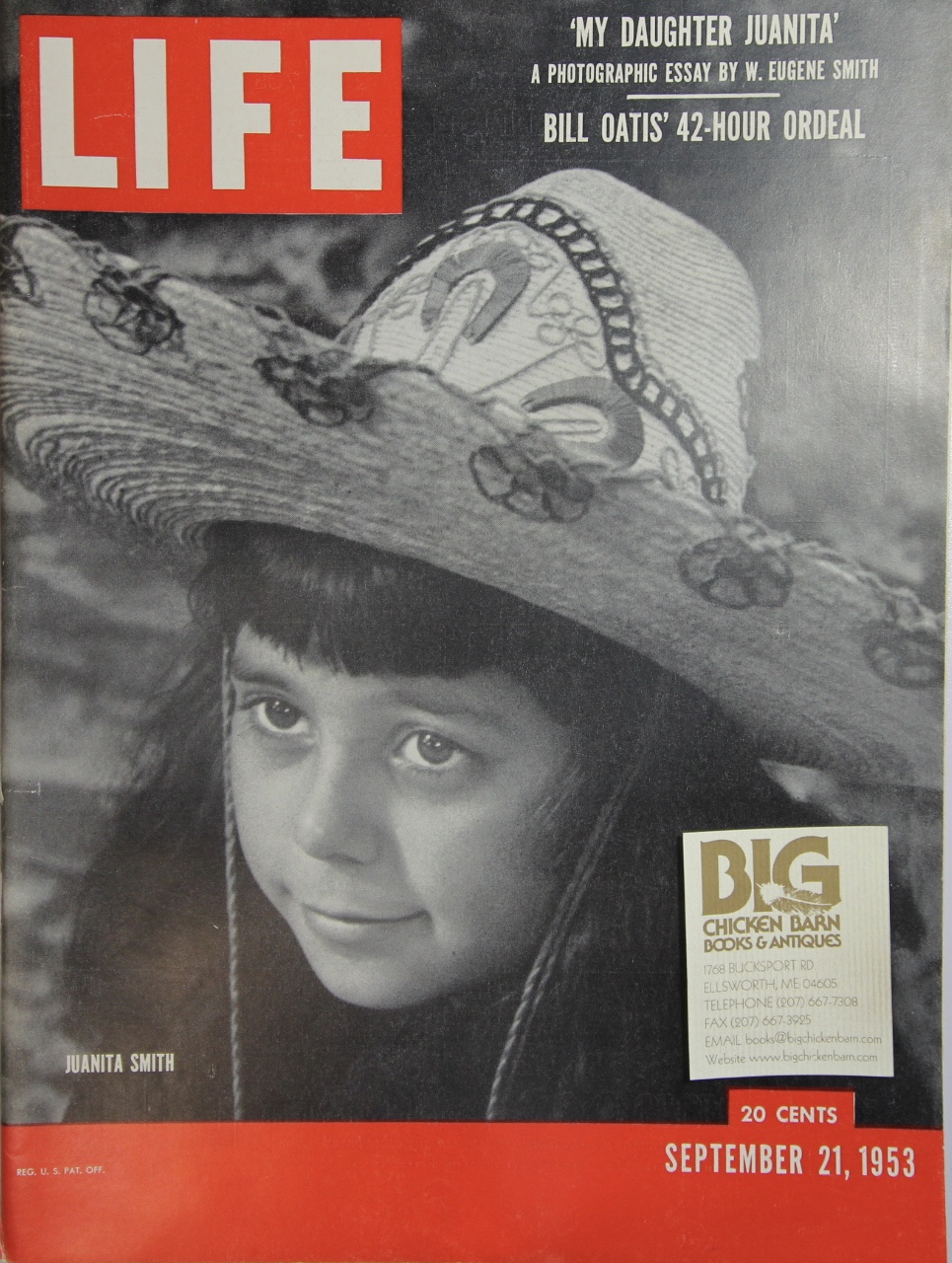 September 21, 1953 Big Chicken Barn