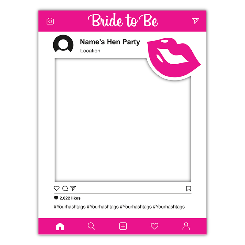 Instagram Frame Bride To Be