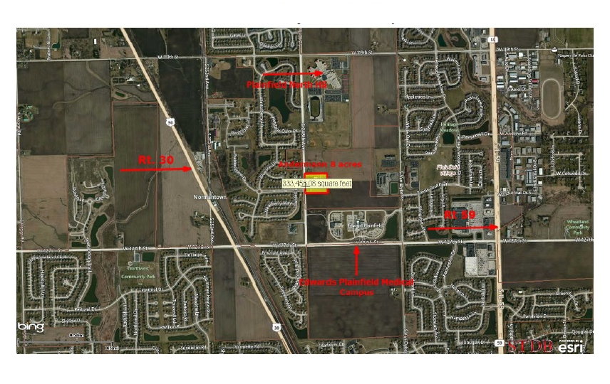 Property For Sale Plainfield IL Will County 8 Ac Andermann Commercial
