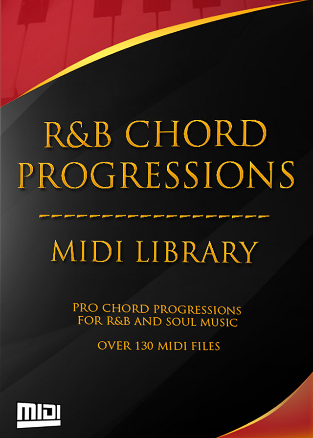 Big Fish Audio The R&B Chord Progressions MIDI Library 130 MIDI