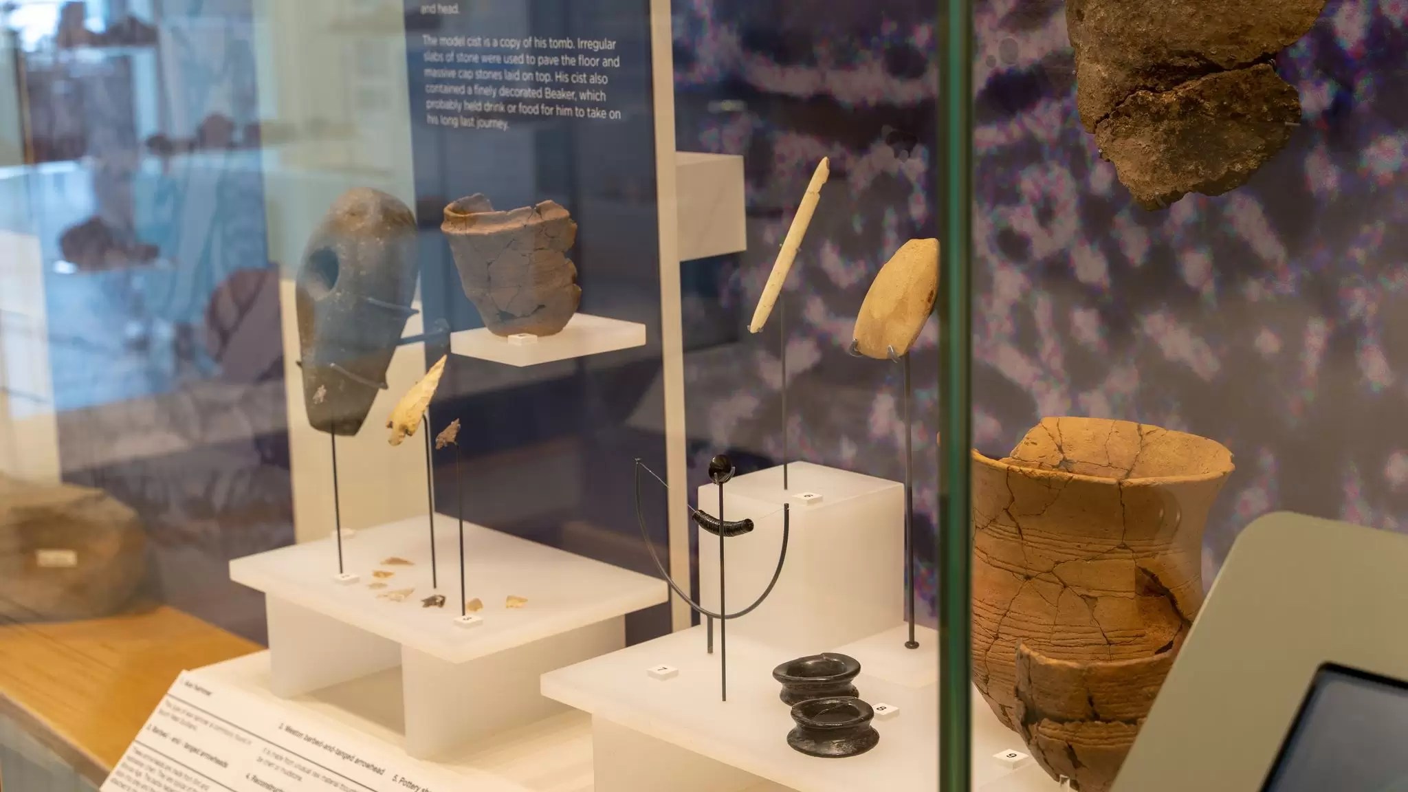 Copper Age and Bronze Age Inhabitants Main Collection Biggar Museum