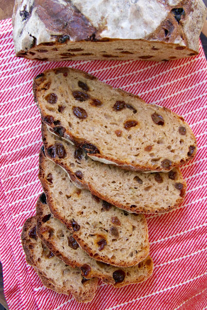 Cinnamon Raisin Bread (NoKnead Recipe) Gemma’s Bigger Bolder Baking