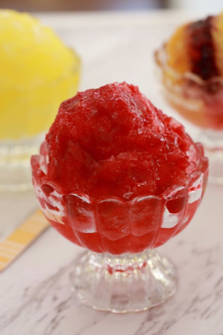 Homemade Snow Cones Recipe Gemma's Bigger Bolder Baking