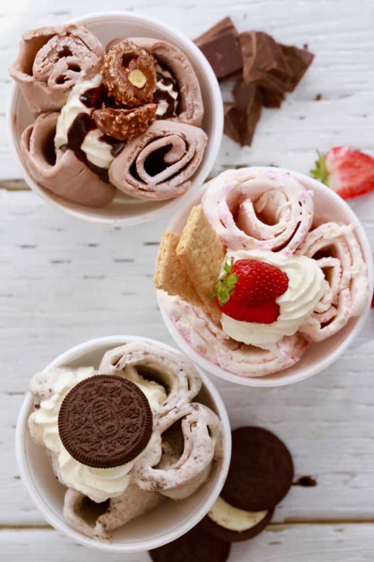 What Liquid Do They Use To Make Rolled Ice Cream at Liza Townsend blog
