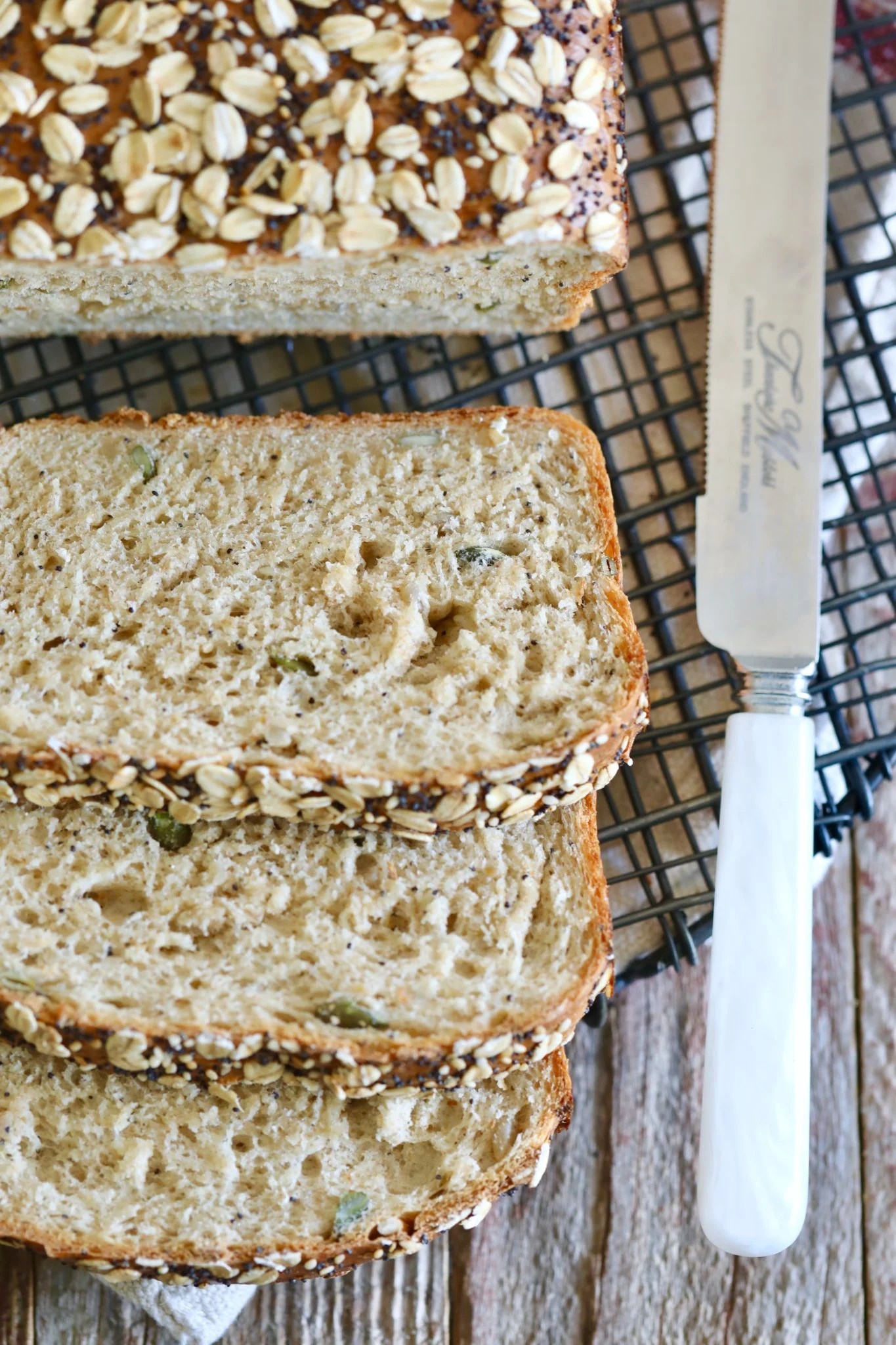 Homemade Whole Wheat Bread for Sandwiches (No Machine) Bigger Bolder