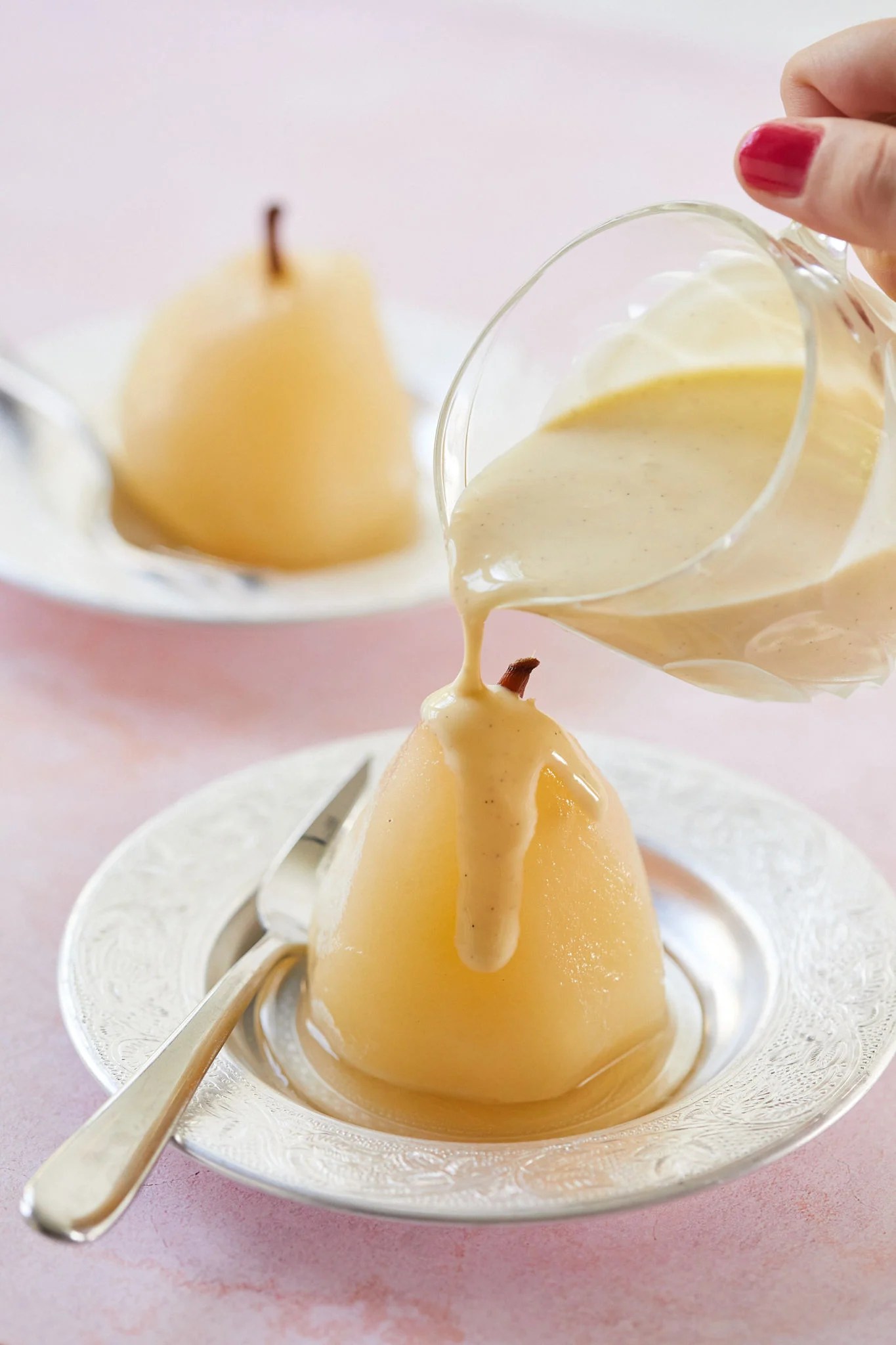 The Most Elegant Poached Pears Recipe Gemma’s Bigger Bolder Baking