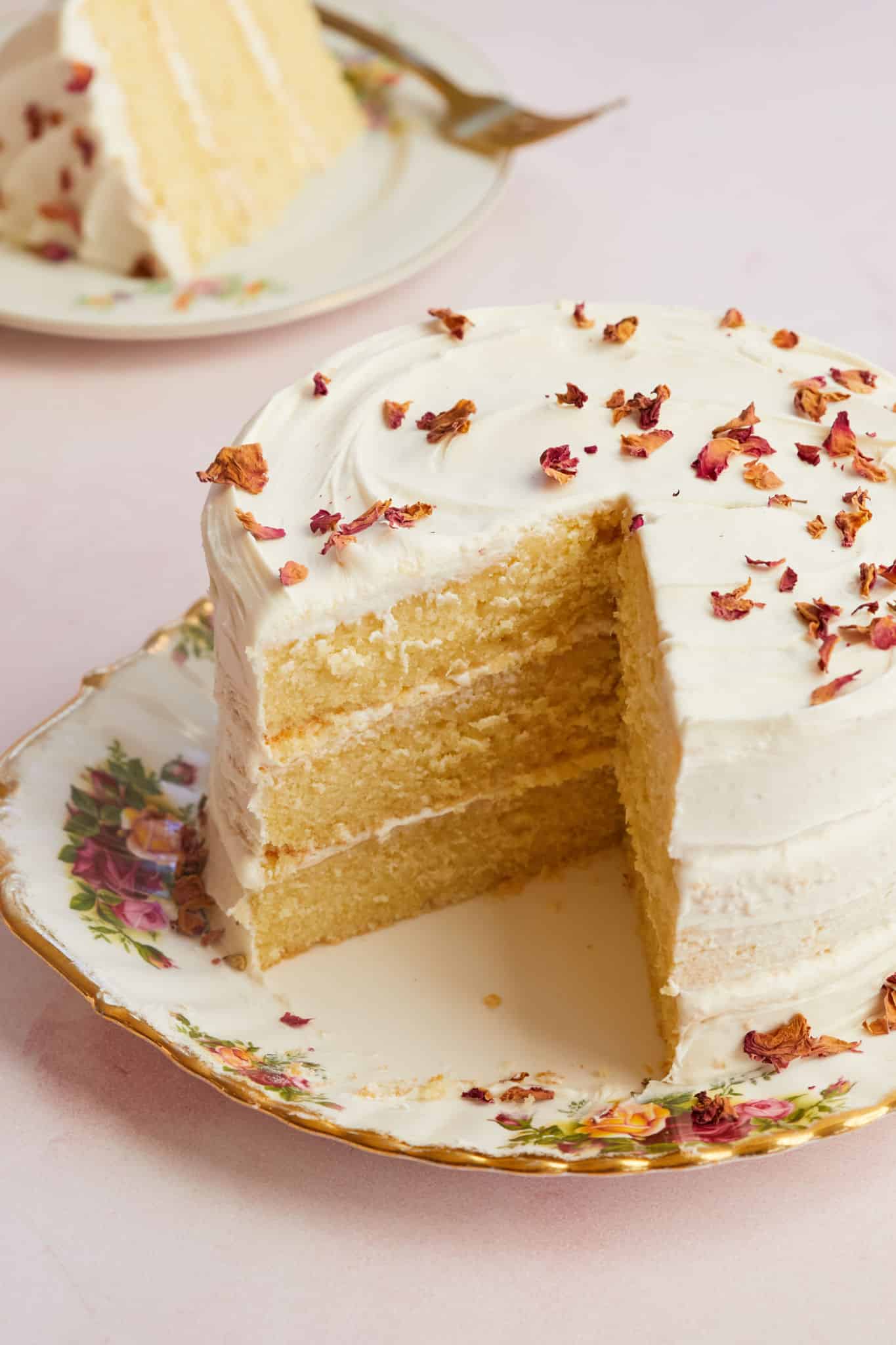 Lemon Cake With Lemon Buttercream Frosting Bigger Bolder Baking