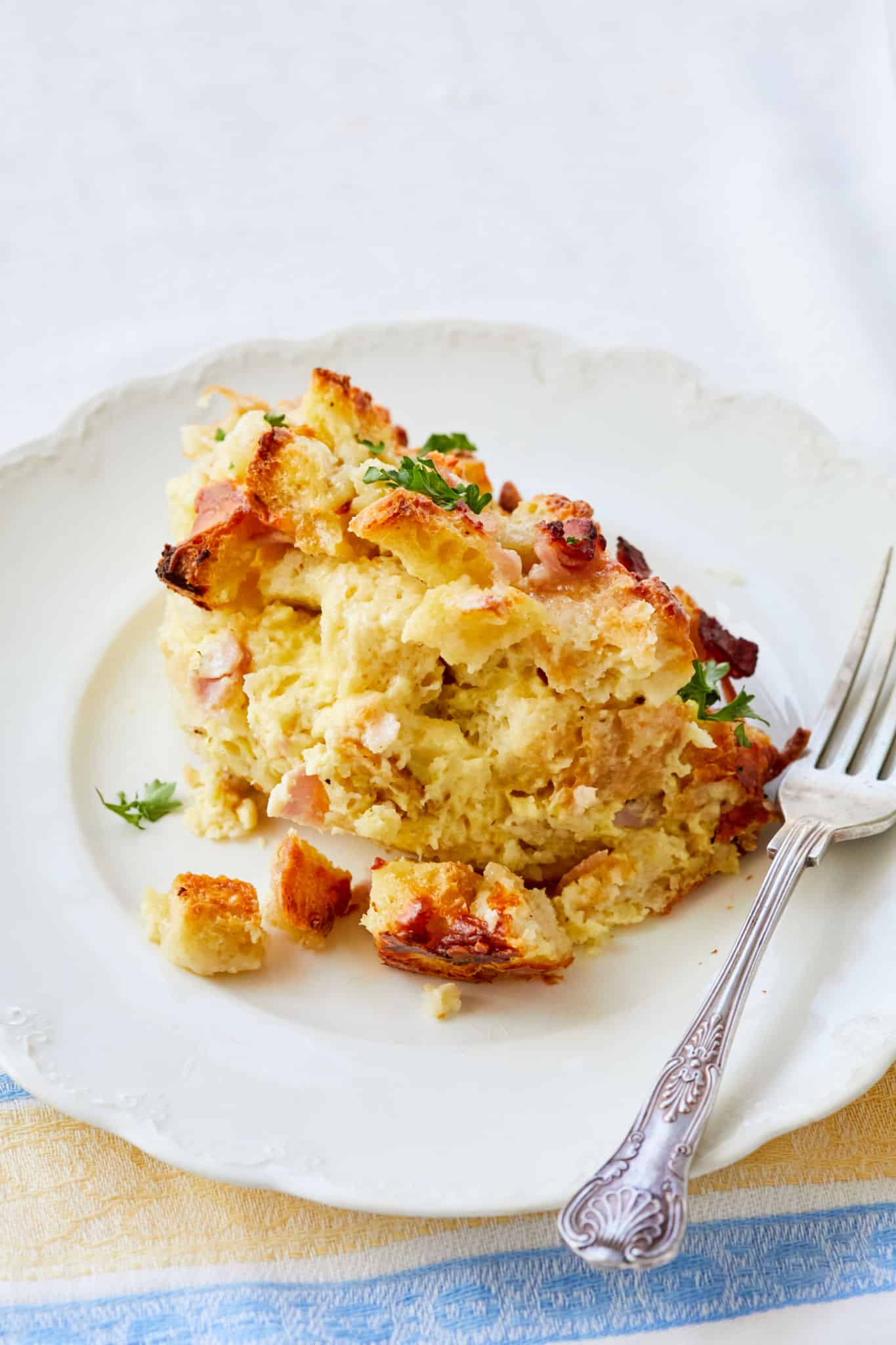 Croque Monsieur Savory Bread Pudding Dicas Certeiras
