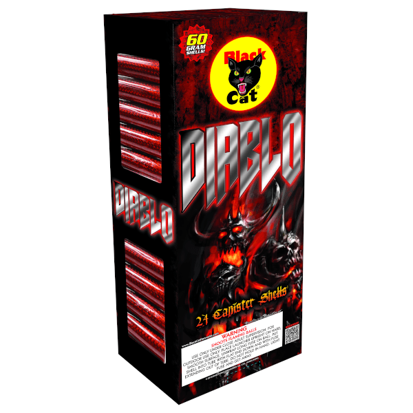Diablo 24 Artillery Shells Big Gorilla Fireworks