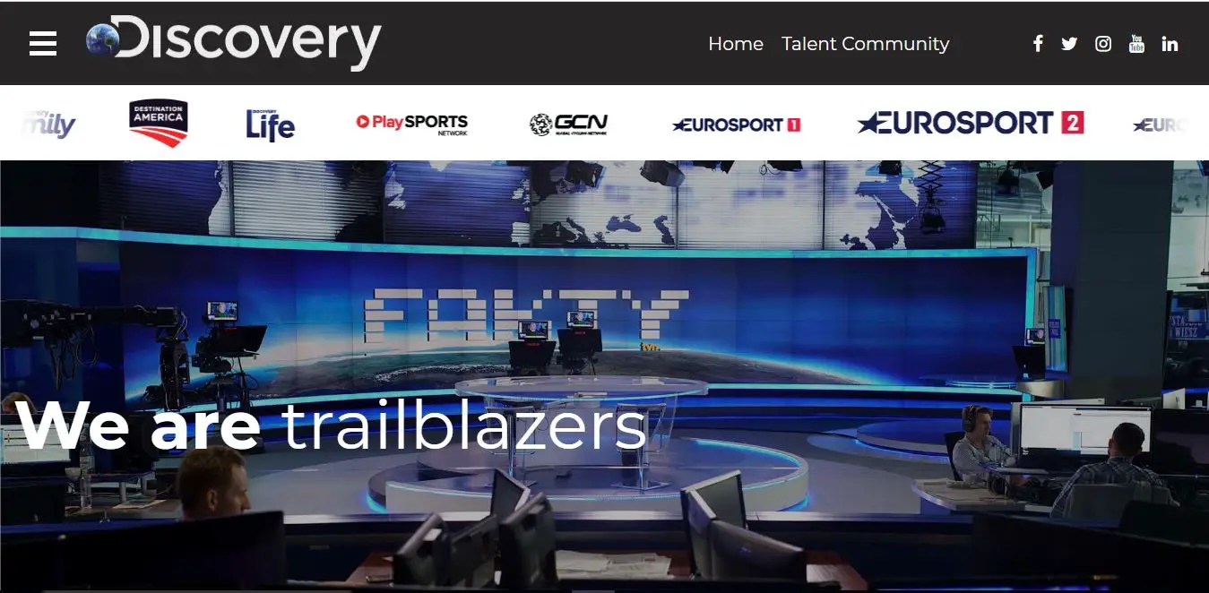 Best Discovery Channel Internships