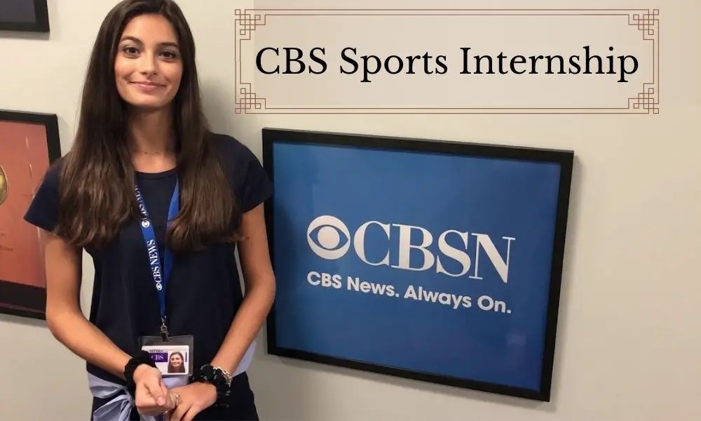 cbs internships summer 2023 Cbs Sports Internship