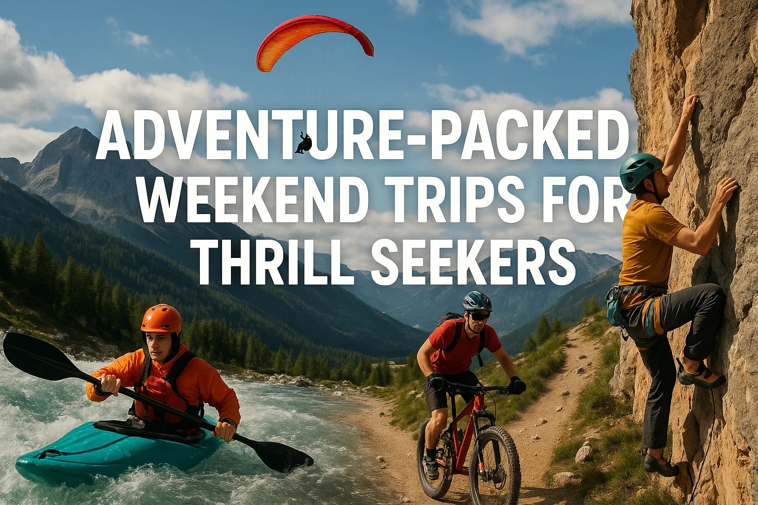AdventurePacked Weekend Trips for Thrill Seekers
