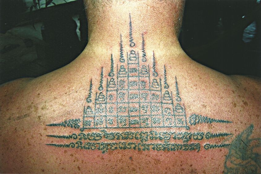 Buddhist Design Big Magic Tattoo, Koh Phangan, Thailand
