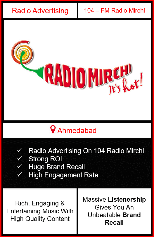 Radio Mirchi Advertising In Ahmedabad Radio Advertising In Ahmedabad